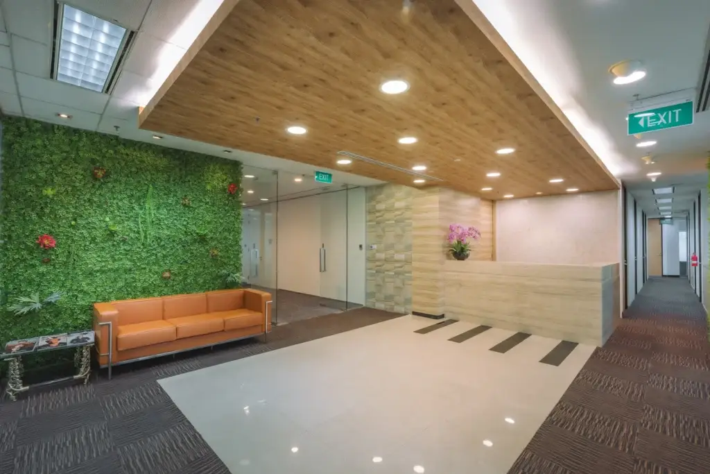 Centennial Business Suites – Suntec City Tower 2 – Front desk and reception at Centennial Business Suites Suntec Tower Two