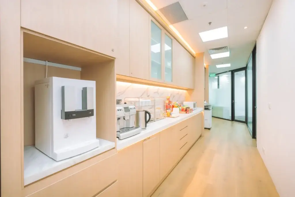 Centennial Business Suites- Suntec City Tower 2 Penthouse – Pantry at Centennial Business Suites Suntec Tower Two Penthouse