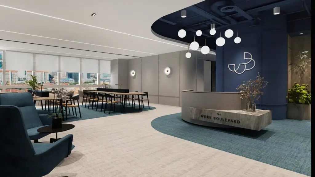 The Work Boulevard –Prudential Tower – TWB_Raffles_Reception