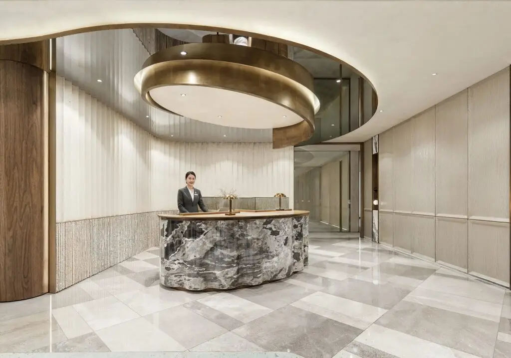 The Executive Centre – Serviced Offices at Frasers Tower, Singapore – The Executive Centre Frasers Tower Singapore – ReceptionistReception