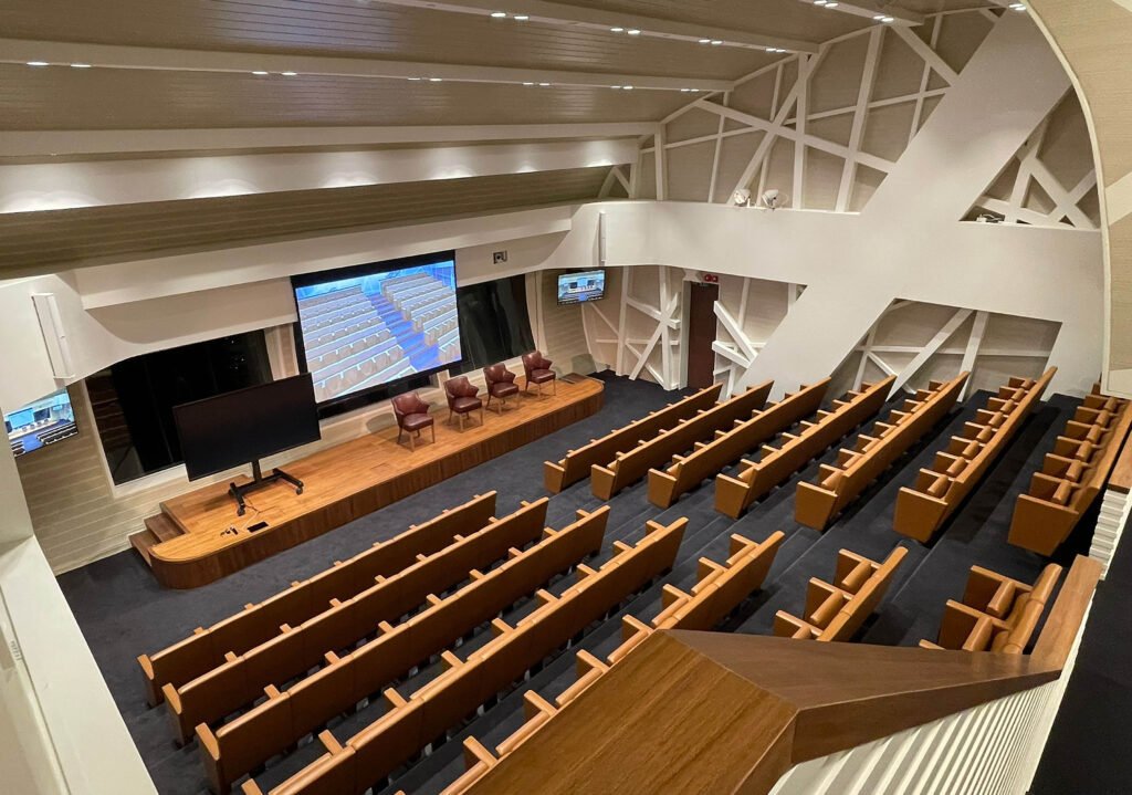 The Executive Centre – Serviced Offices at One Raffles Quay, Singapore – 160-pax auditorium at The Executive Centre One Raffles Quay