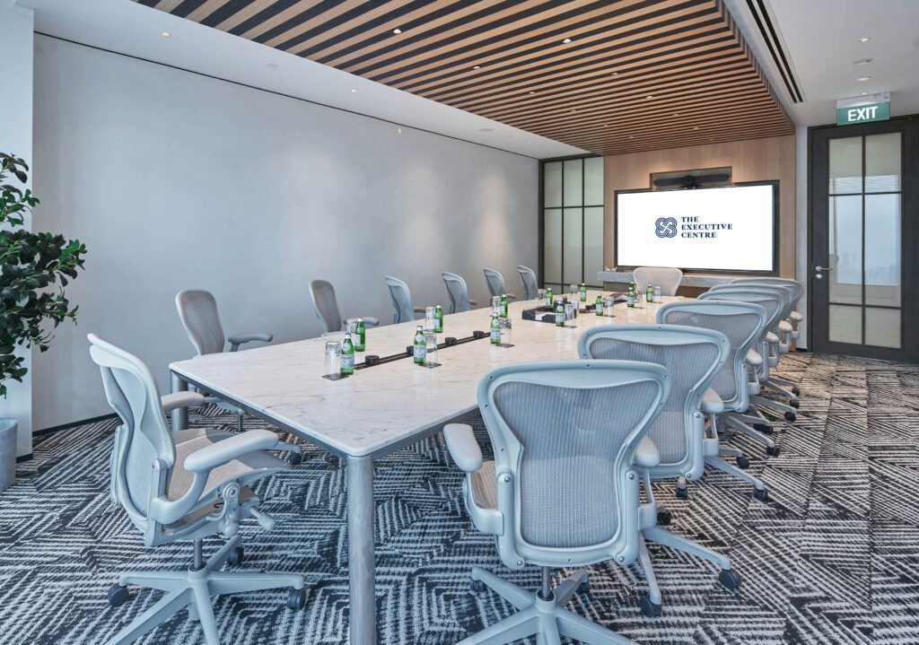 The Executive Centre – Serviced Offices at One Raffles Quay, Singapore – Boardroom at The Executive Centre One Raffles Quay