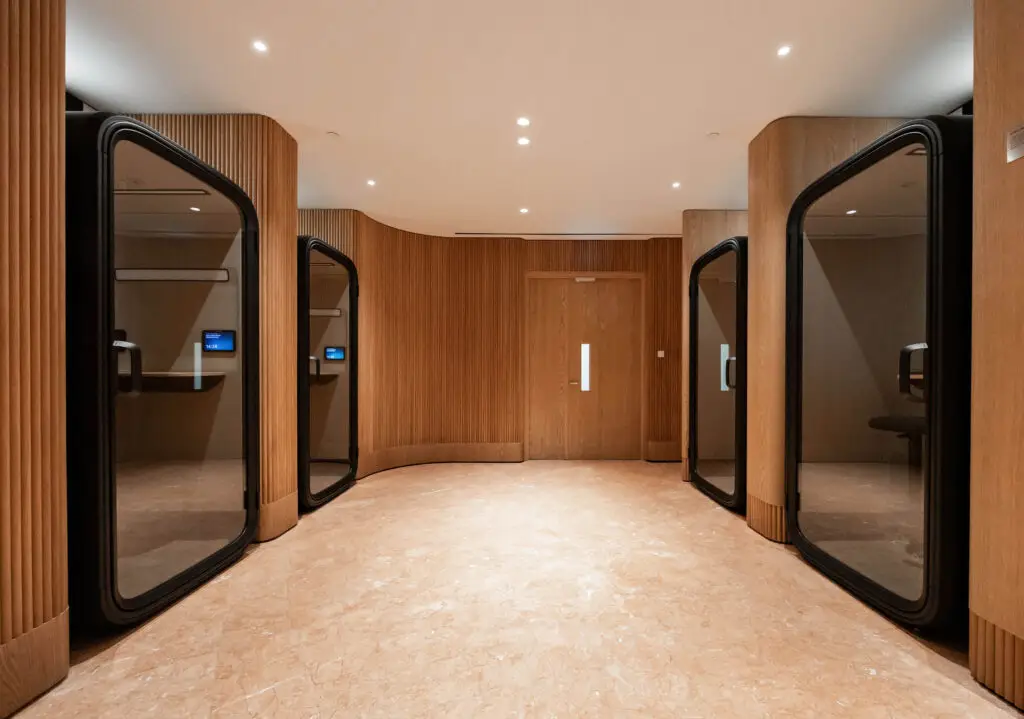 The Executive Centre – Ocean Financial Centre – Private phone booths at The Executive Centre Ocean Financial Centre
