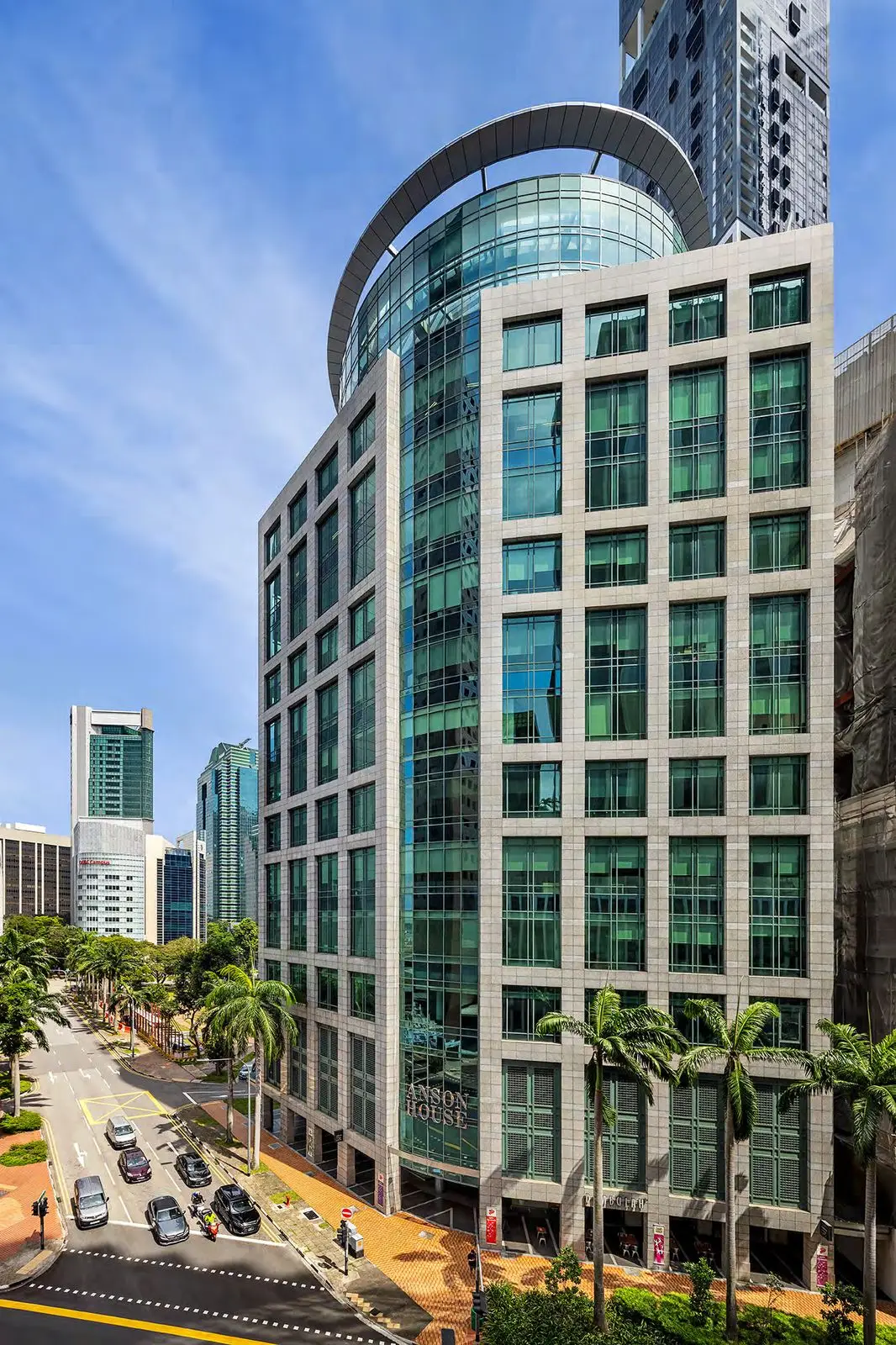 Anson House office building at 72 Anson Road, Singapore 079911