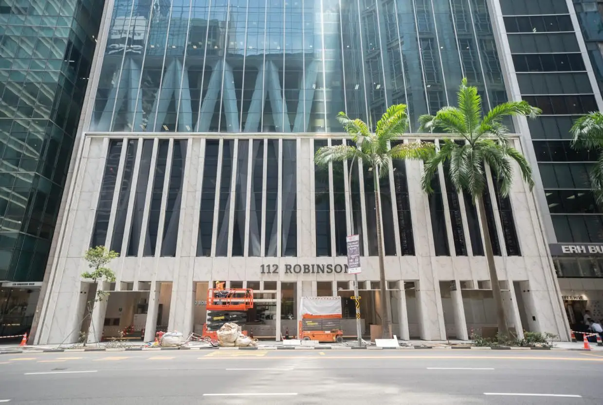 112 Robinson Road office building at 112 Robinson Road, Singapore 068902