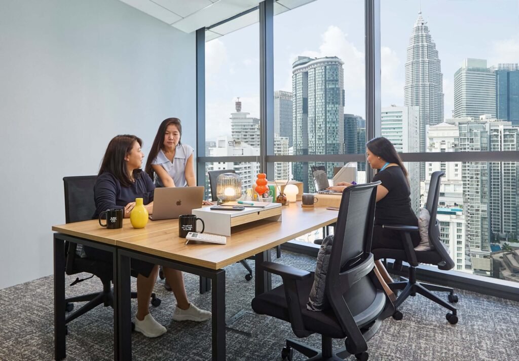JustCo – Coworking Space at Menara Hap Seng 3, Kuala Lumpur – 04.Private-office-scaled-2