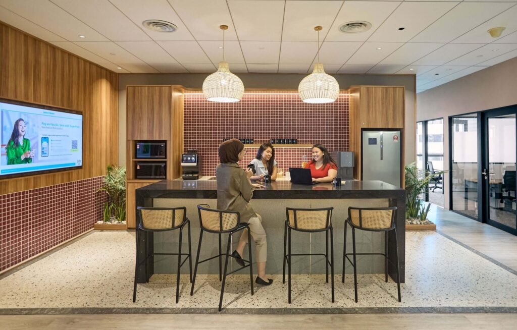 JustCo – Coworking Space at Menara Hap Seng 3, Kuala Lumpur – 05.Pantry-scaled-2