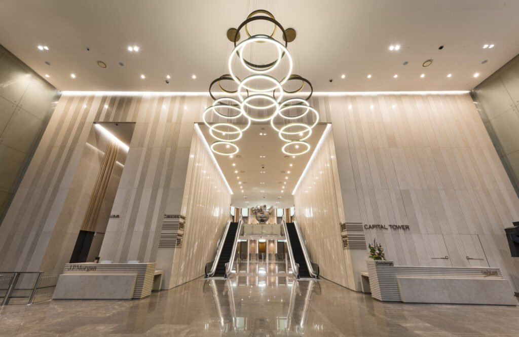 Capital Tower – Capital Tower main lobby, 168 Robinson Road, Singapore