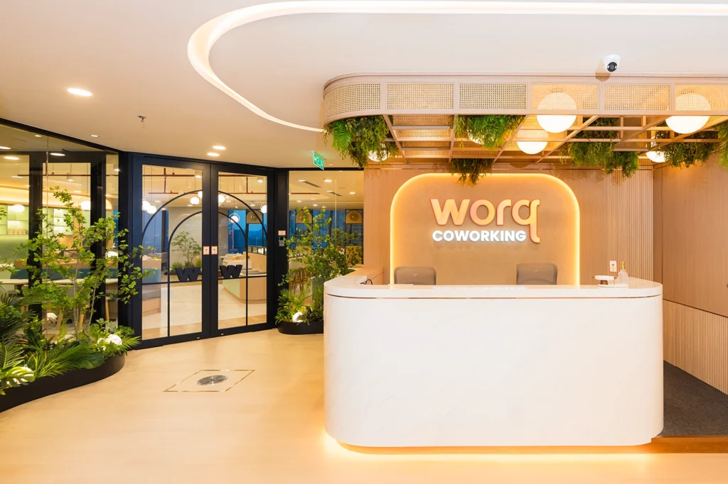 WORQ – Coworking Space at Menara Shell, KL Sentral, Kuala Lumpur – Front-Desk_high-2