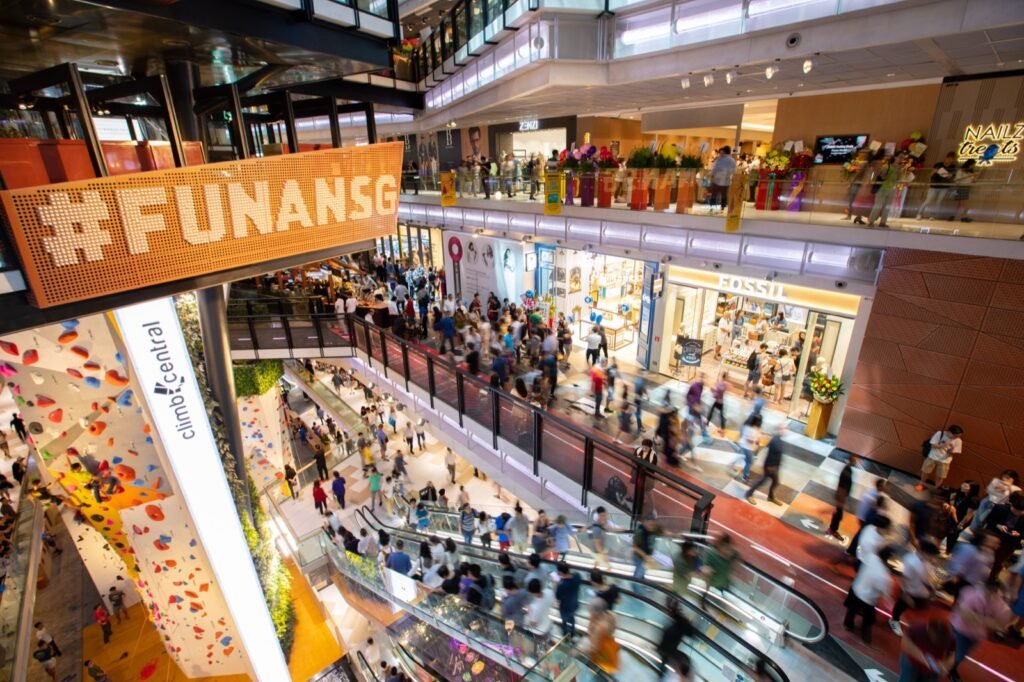 Funan Office Towers – Funan integrated retail and office development near City Hall, Singapore