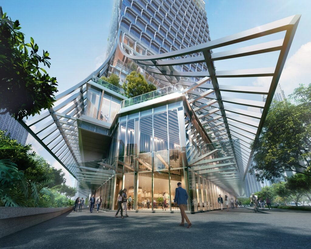 Keppel South Central- Tanjong Pagar – Keppel South Central biophilic office tower, Tanjong Pagar, Singapore