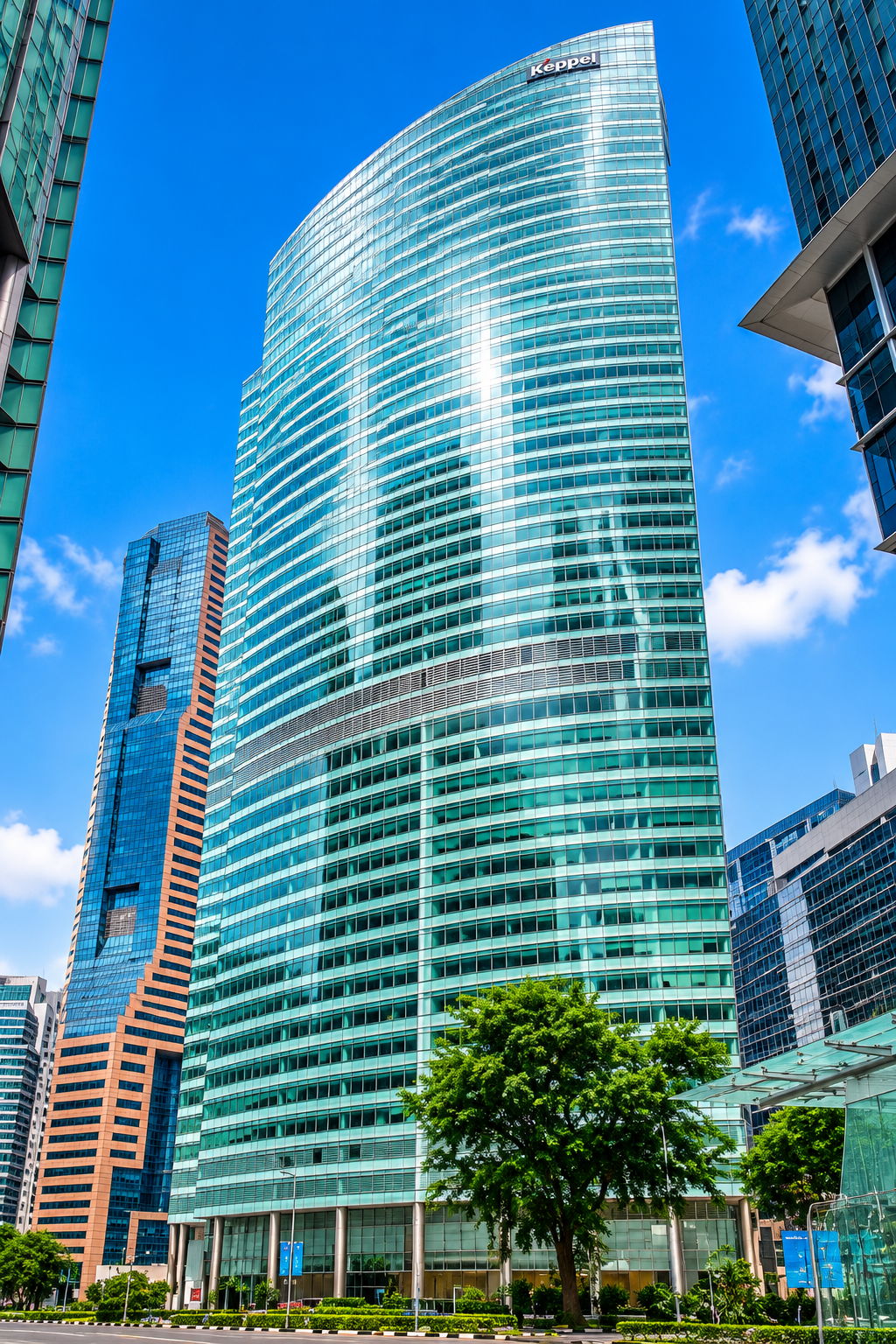 Ocean Financial Centre — Grade A office tower at 10 Collyer Quay, Raffles Place, Singapore, managed by Keppel