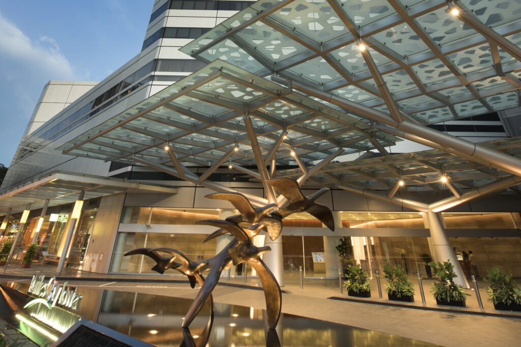 Raffles City Tower – Raffles City Tower office entrance, 250 North Bridge Road, Singapore