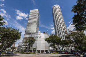 Raffles City Tower — I.M. Pei-designed Grade A office tower at 250 North Bridge Road, City Hall, Singapore