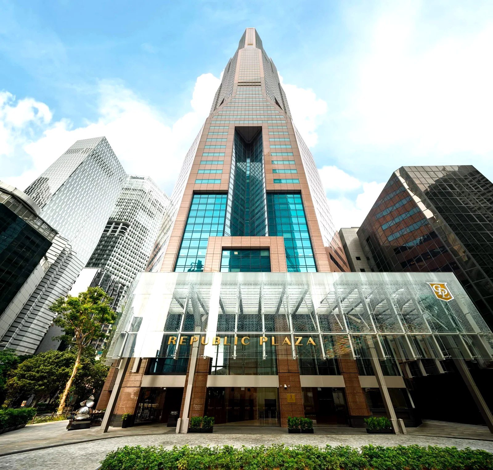 Republic Plaza — 66-storey Grade A office tower, 9 Raffles Place, Singapore CBD