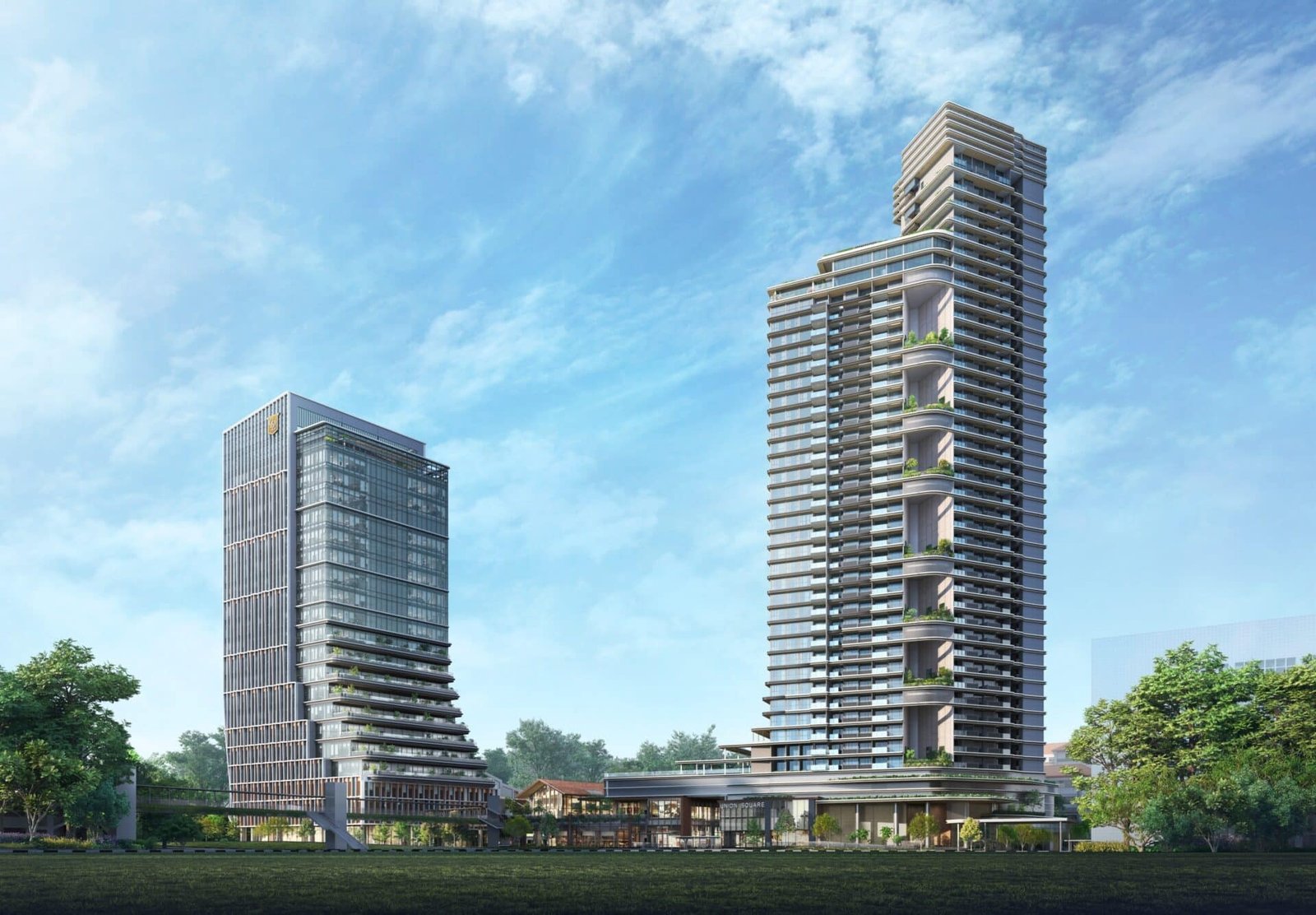 Union Square Central Grade A office tower and Union Square Residences, Havelock Road, Singapore
