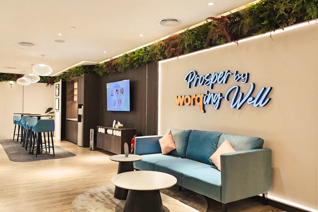 WORQ – Coworking Space at KL Eco City, Kuala Lumpur – Waiting-Area-5