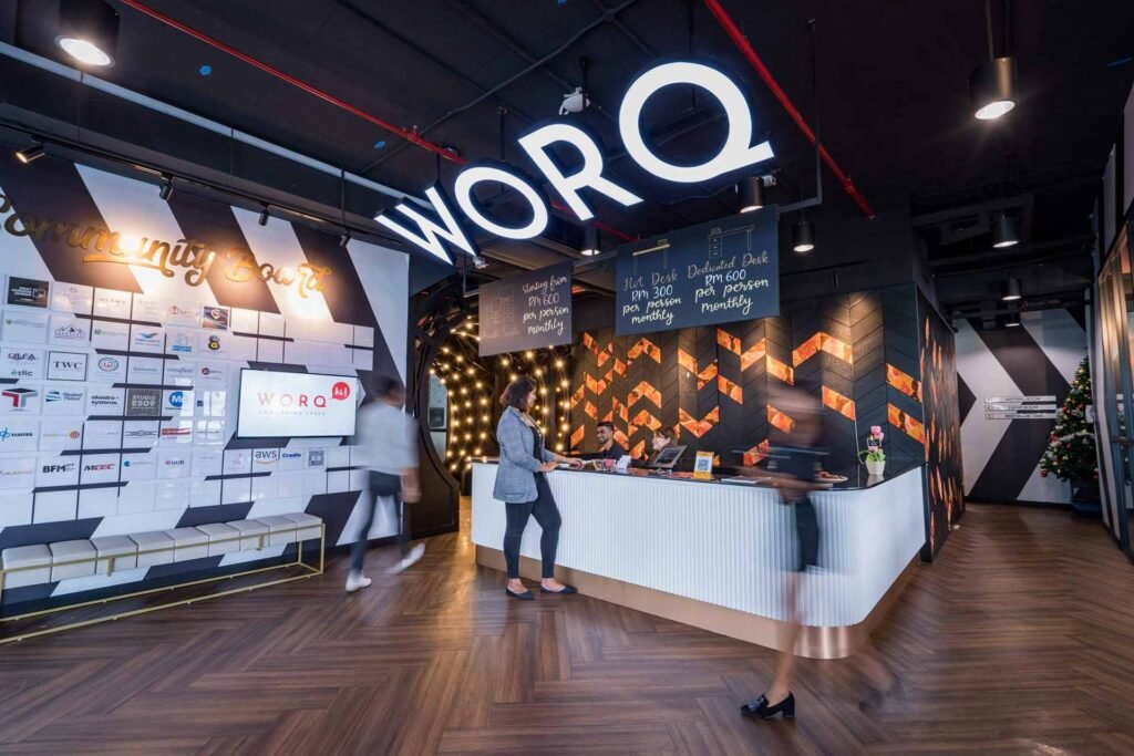 WORQ – Coworking Space at Subang, Selangor – worq-subang-reception