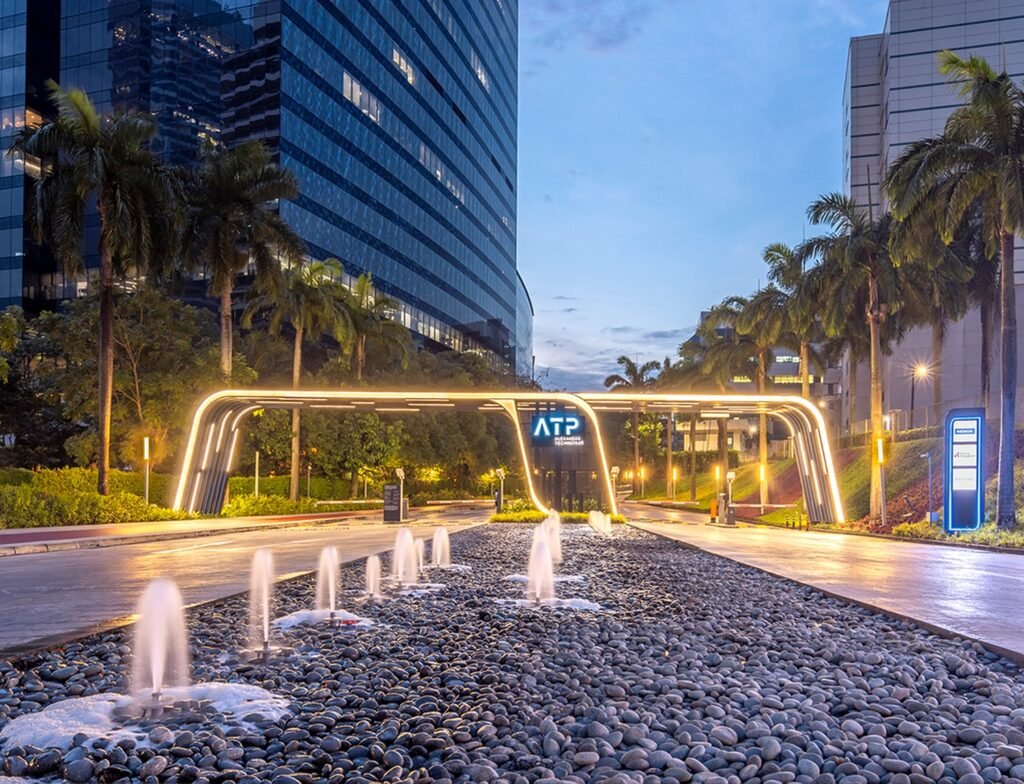 Business Park Space for Lease at Alexandra Technopark, Singapore – alexandra-technopark-landscaped-entrance