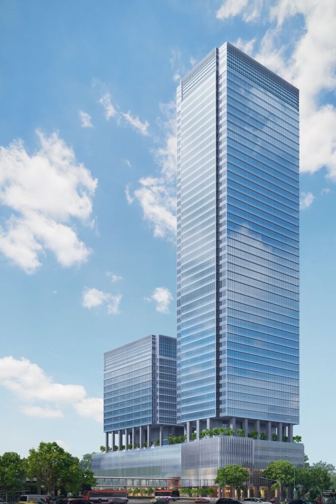 IOI Central Boulevard Towers – East Tower Office for Rent | Grade A Singapore – ioi-central-boulevard-towers-facade-portrait
