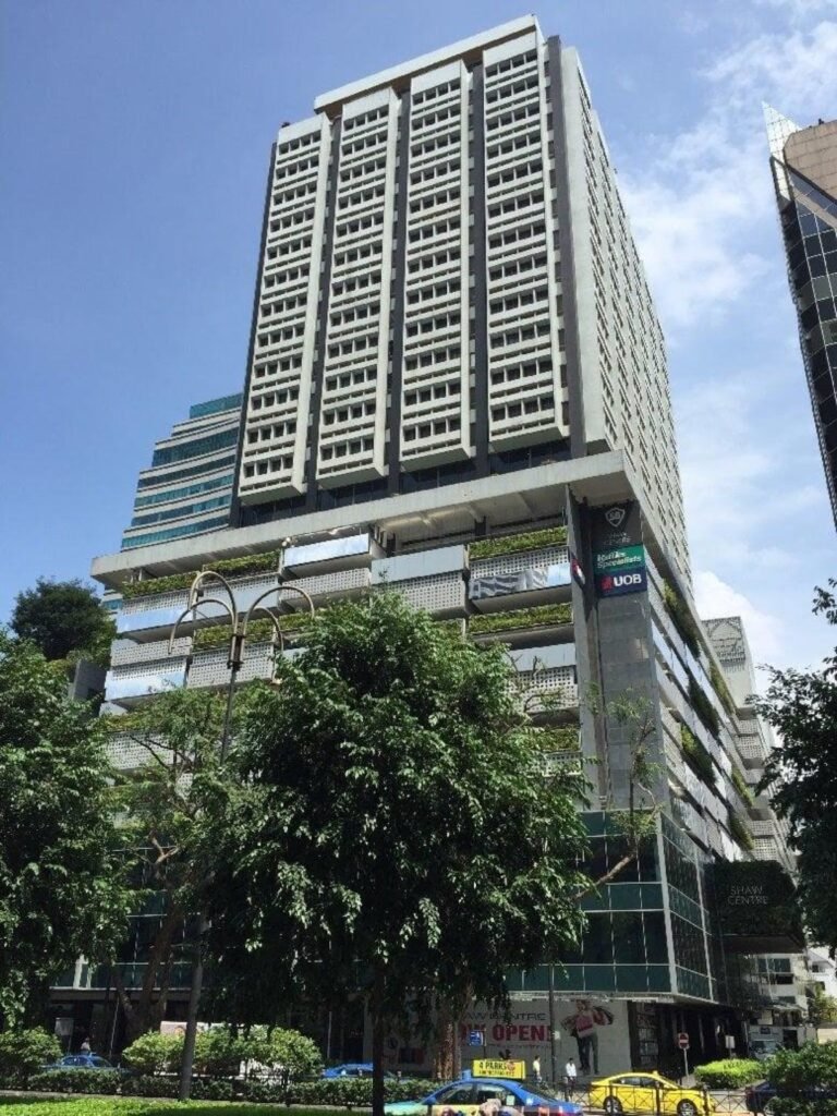 Shaw Centre Office for Rent | Singapore – shaw-centre-02-office-tower-exterior