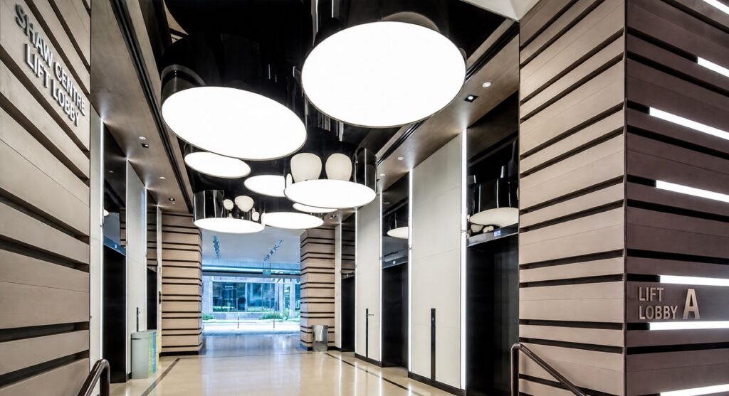 Shaw Centre Office for Rent | Singapore – shaw-centre-03-lift-lobby