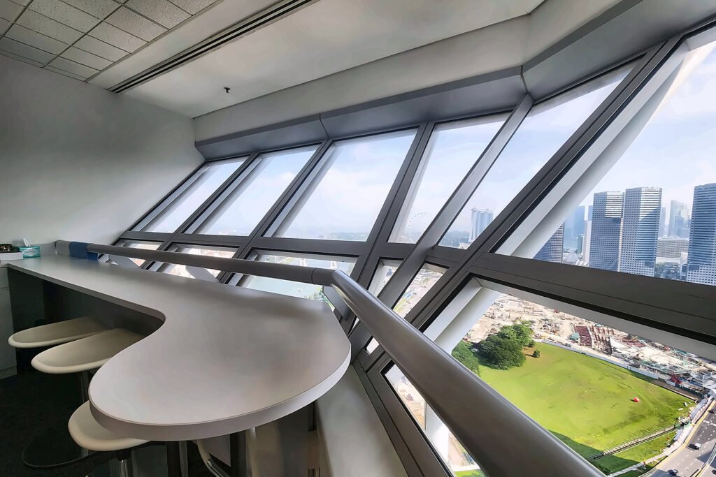The Concourse Office for Rent | Singapore – the-concourse-office-interior-city-view