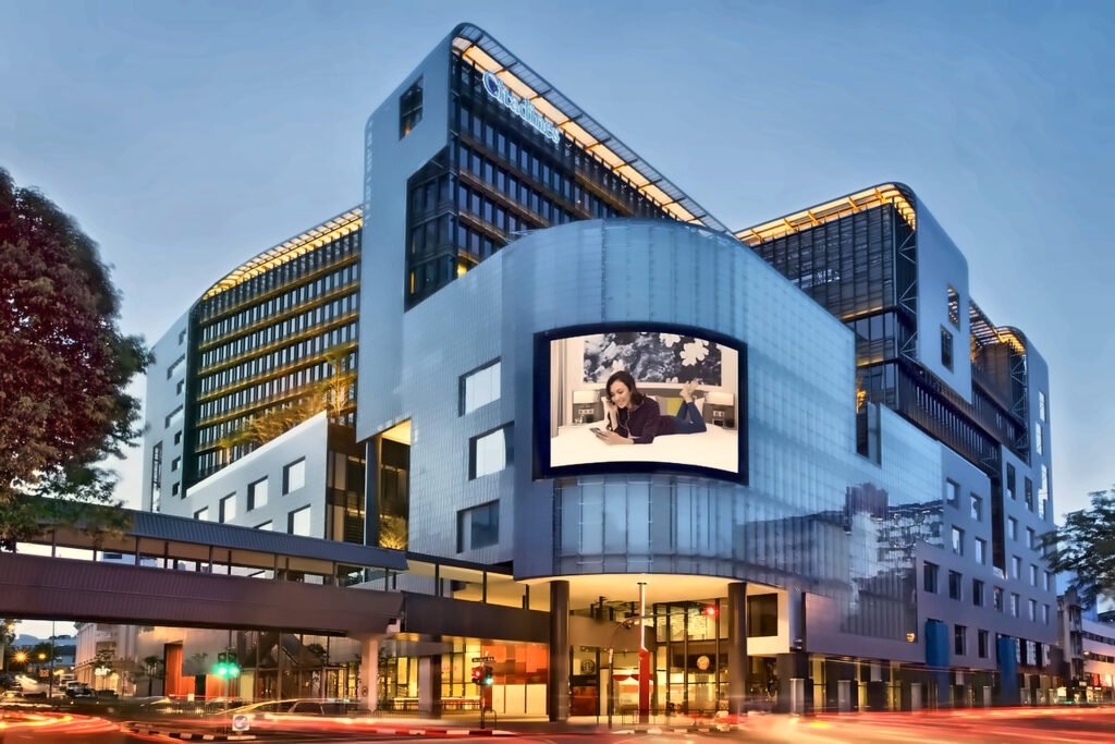 Wilkie Edge Office for Rent | Singapore – wilkie-edge-singapore-exterior-evening