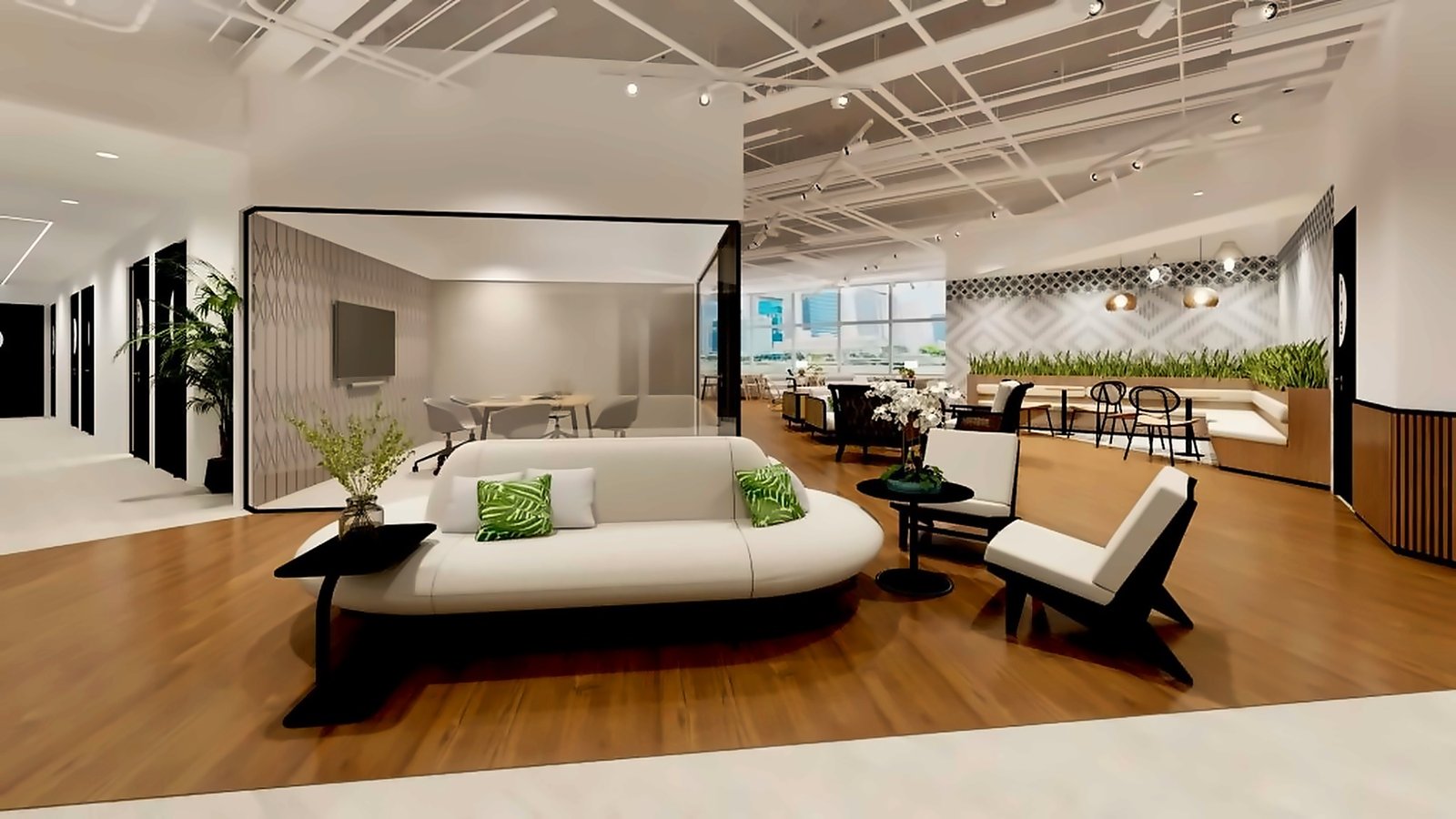 Lounge at JHub, Twenty Anson, Tanjong Pagar, Singapore